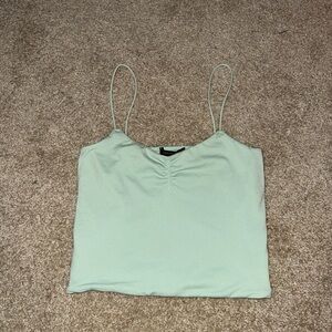 Forever 21 Light Green Spaghetti Strap Tank